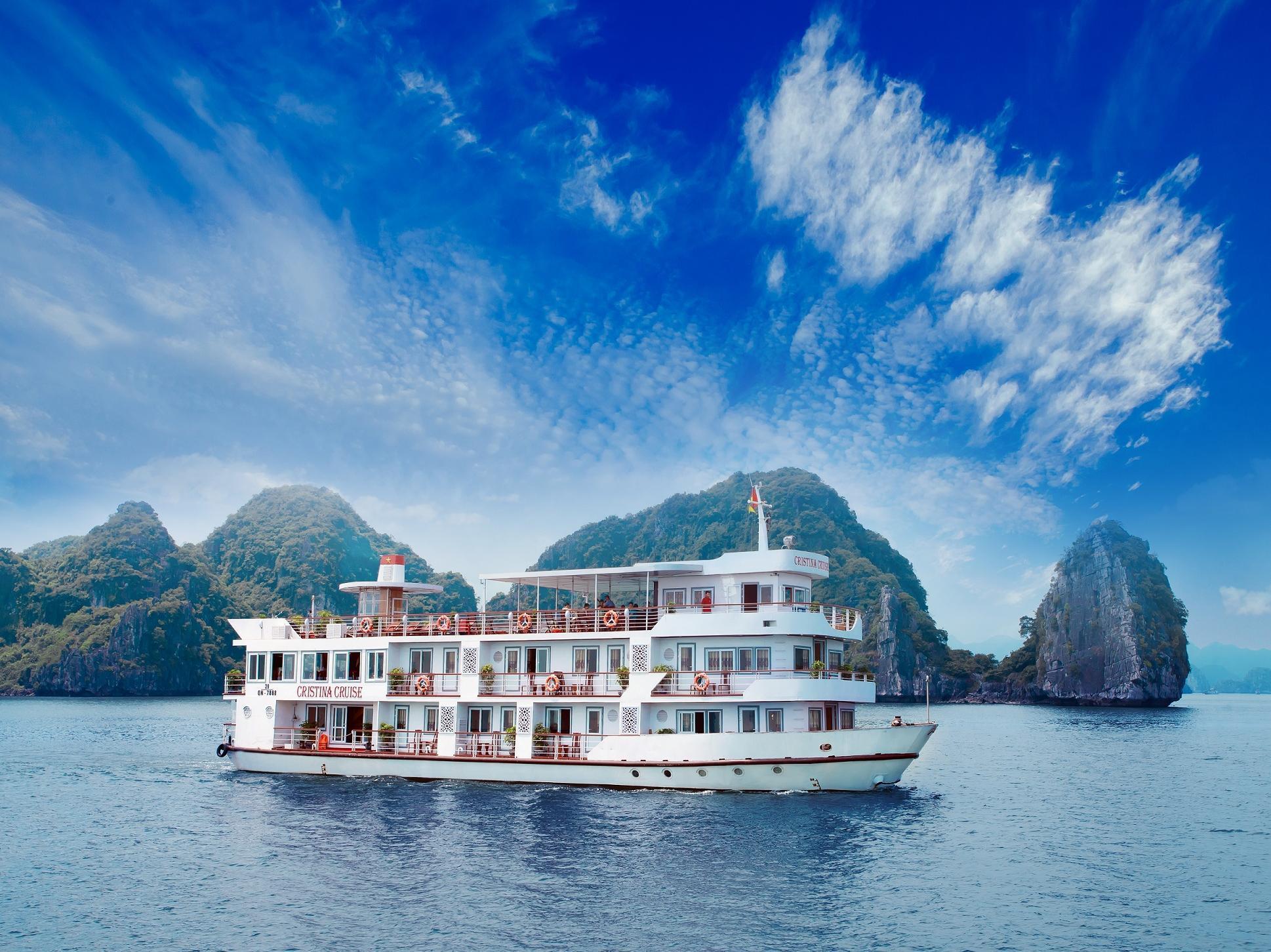 Hotel Cristina Diamond Cruise Ha Long Esterno foto